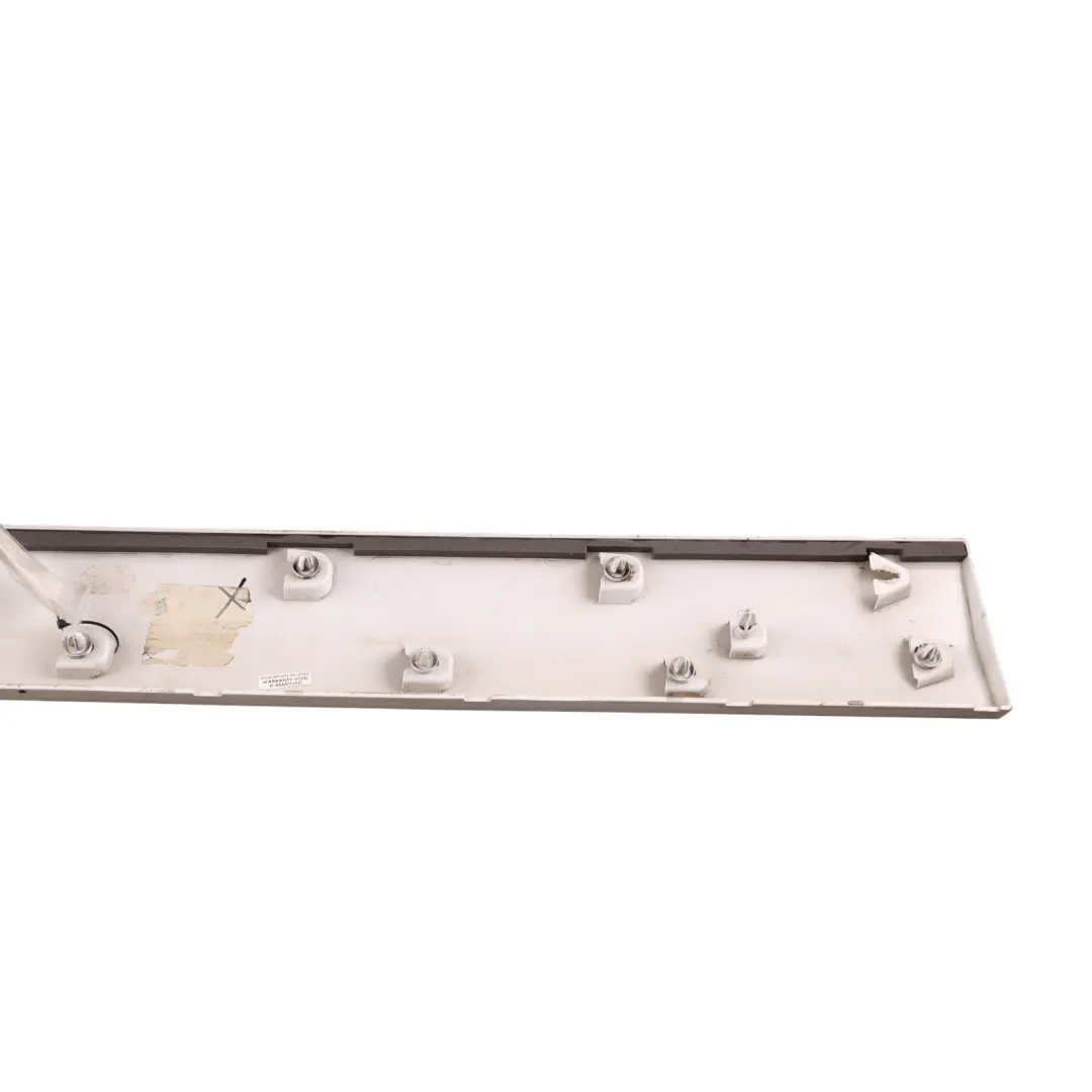 Mk2 Front Door Trim Moulding Right O/S Frozen White - Z2 to Ford Transit Connect with Part number DT11-V20938-BFW Ford Transit Connect Mk2 Front Door Trim Moulding Right O/S Frozen White - Z2 - SKU DT11-V20938-BFW-FW - Part number DT11-V20938-BFW