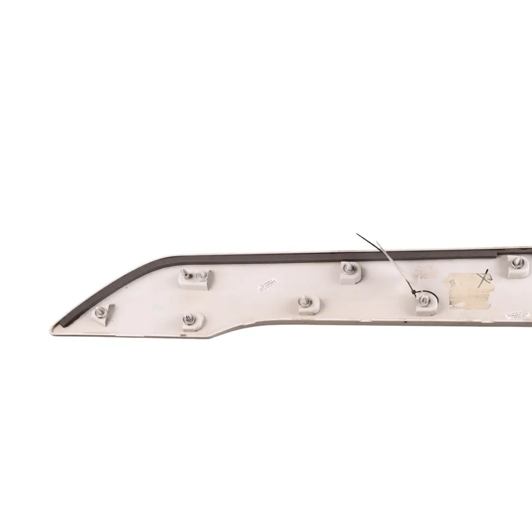 Mk2 Front Door Trim Moulding Right O/S Frozen White - Z2 to Ford Transit Connect with Part number DT11-V20938-BFW Ford Transit Connect Mk2 Front Door Trim Moulding Right O/S Frozen White - Z2 - SKU DT11-V20938-BFW-FW - Part number DT11-V20938-BFW