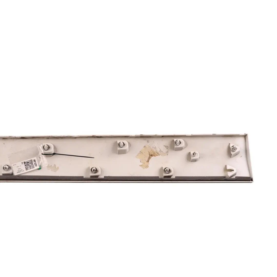 Mk2 Front Door Trim Moulding Left N/S Frozen White - Z2 to Ford Transit Connect with Part number DT11-V20939-BFW Ford Transit Connect Mk2 Front Door Trim Moulding Left N/S Frozen White - Z2 - SKU DT11-V20939-BFW-FW - Part number DT11-V20939-BFW