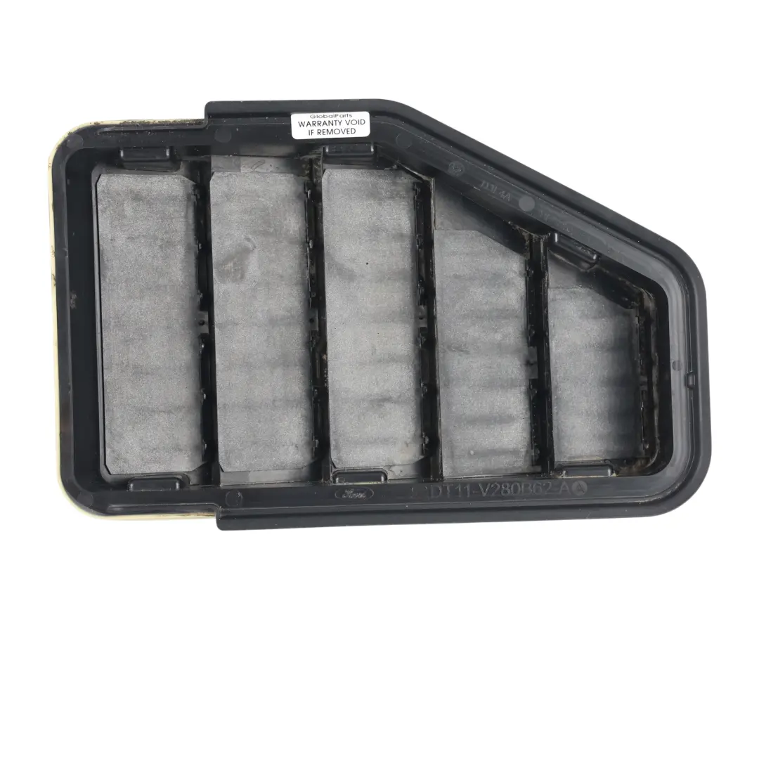 Body Air Inlet Grille Right O/S to Ford Transit Connect Rear with Part number DT11-V280B62-AA Ford Transit Connect Rear Body Air Inlet Grille Right O/S - SKU DT11-V280B62-AA - Part number DT11-V280B62-AA