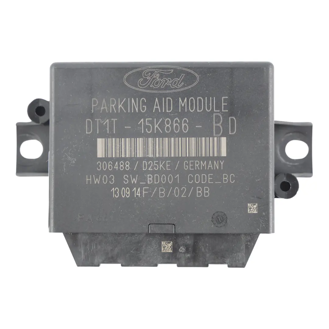 Mk2 Parking Aid Module Control Unit to Ford Transit Connect with Part number DT1T-15K866-BD Ford Transit Connect Mk2 Parking Aid Module Control Unit - SKU DT1T-15K866-BD - Part number DT1T-15K866-BD