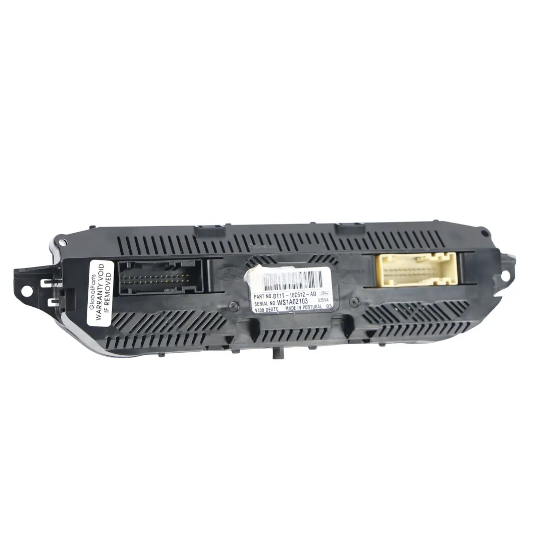 Ford Transit Connect Digital Klima Heizung Schalter Bedienteil - SKU DT1T-18C612-AD - Teilenummer DT1T-18C612-AD