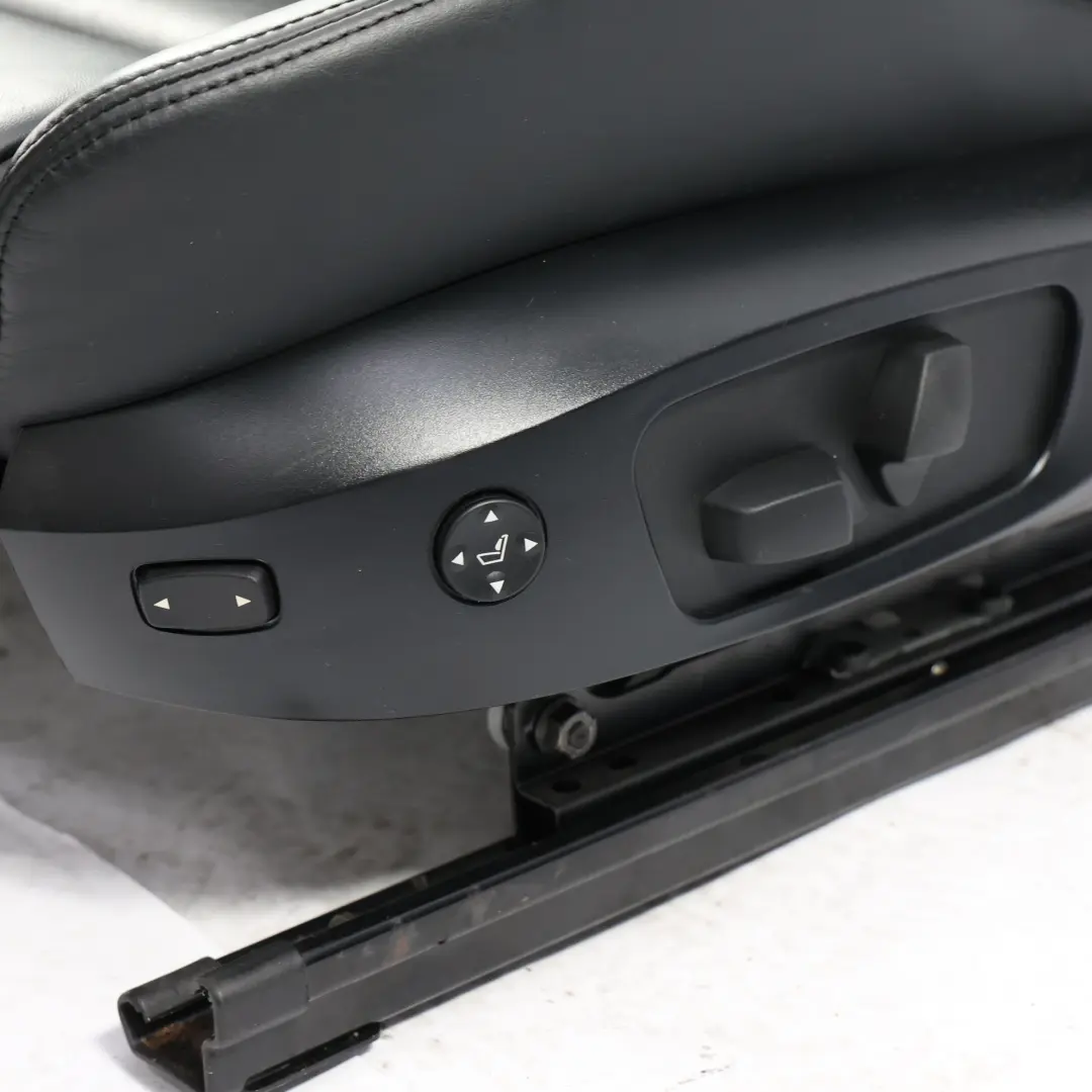Interior Front Seats Set Memory Full Leather Novillo Black to BMW E90 M3 M Sport with Part number E90-M3-SEATS-LEATHER-SET-NOVILLO-NCSW BMW E90 M3 M Sport Interior Front Seats Set Memory Full Leather Novillo Black - SKU E90-M3-SEATS-LEATHER-SET-NOVILLO-NCSW - Part number E90-M3-SEATS-LEATHER-SET-NOVILLO-NCSW