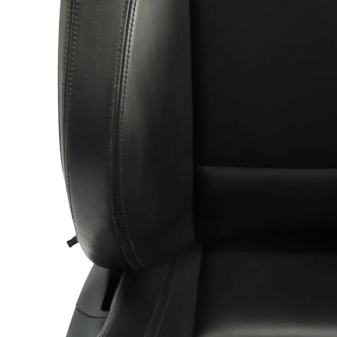BMW E90 M3 M Sport Interior Front Seats Set Memory Full Leather Novillo Black - SKU E90-M3-SEATS-LEATHER-SET-NOVILLO-NCSW - Part number E90-M3-SEATS-LEATHER-SET-NOVILLO-NCSW