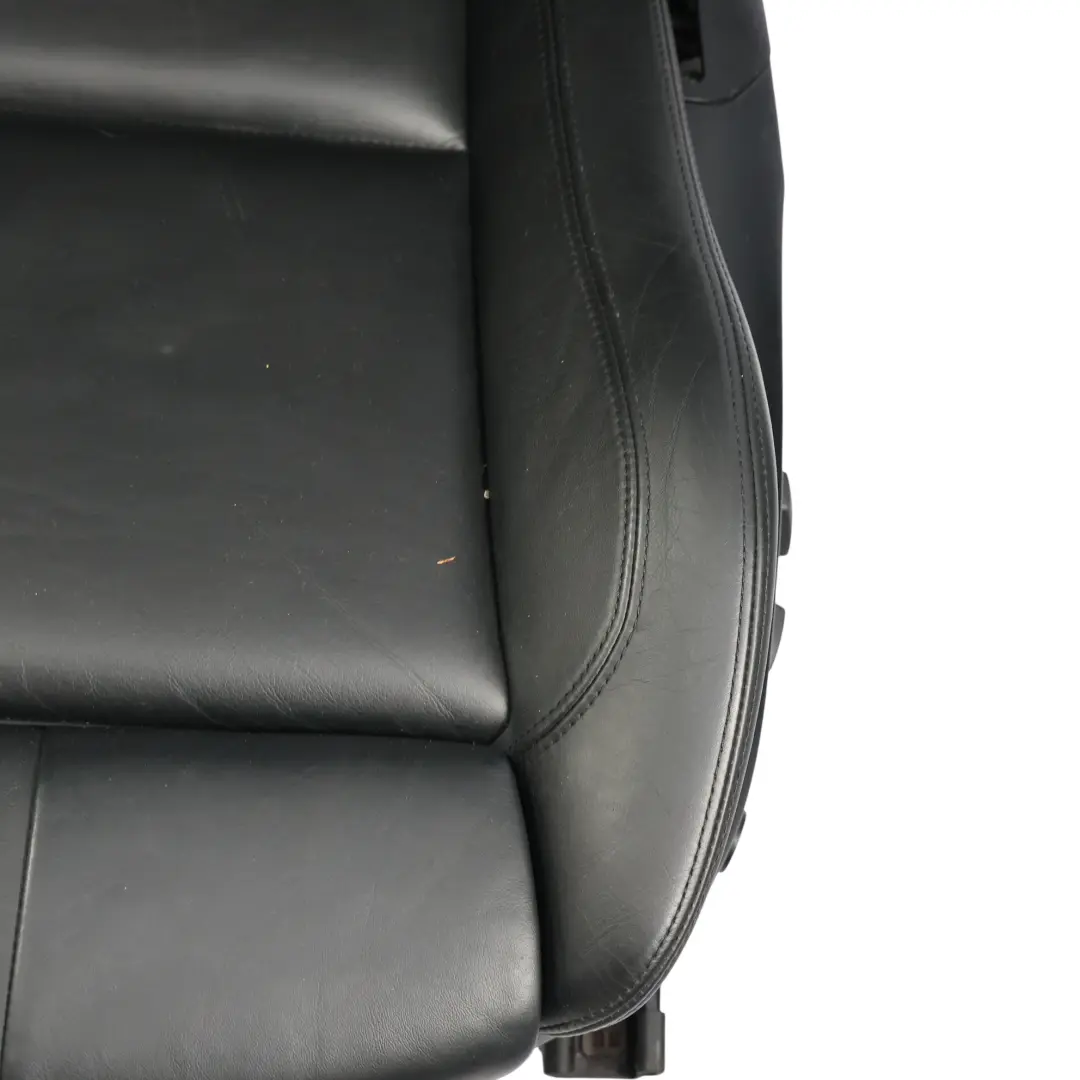 BMW E90 M3 M Sport Interior Front Seats Set Memory Full Leather Novillo Black - SKU E90-M3-SEATS-LEATHER-SET-NOVILLO-NCSW - Part number E90-M3-SEATS-LEATHER-SET-NOVILLO-NCSW