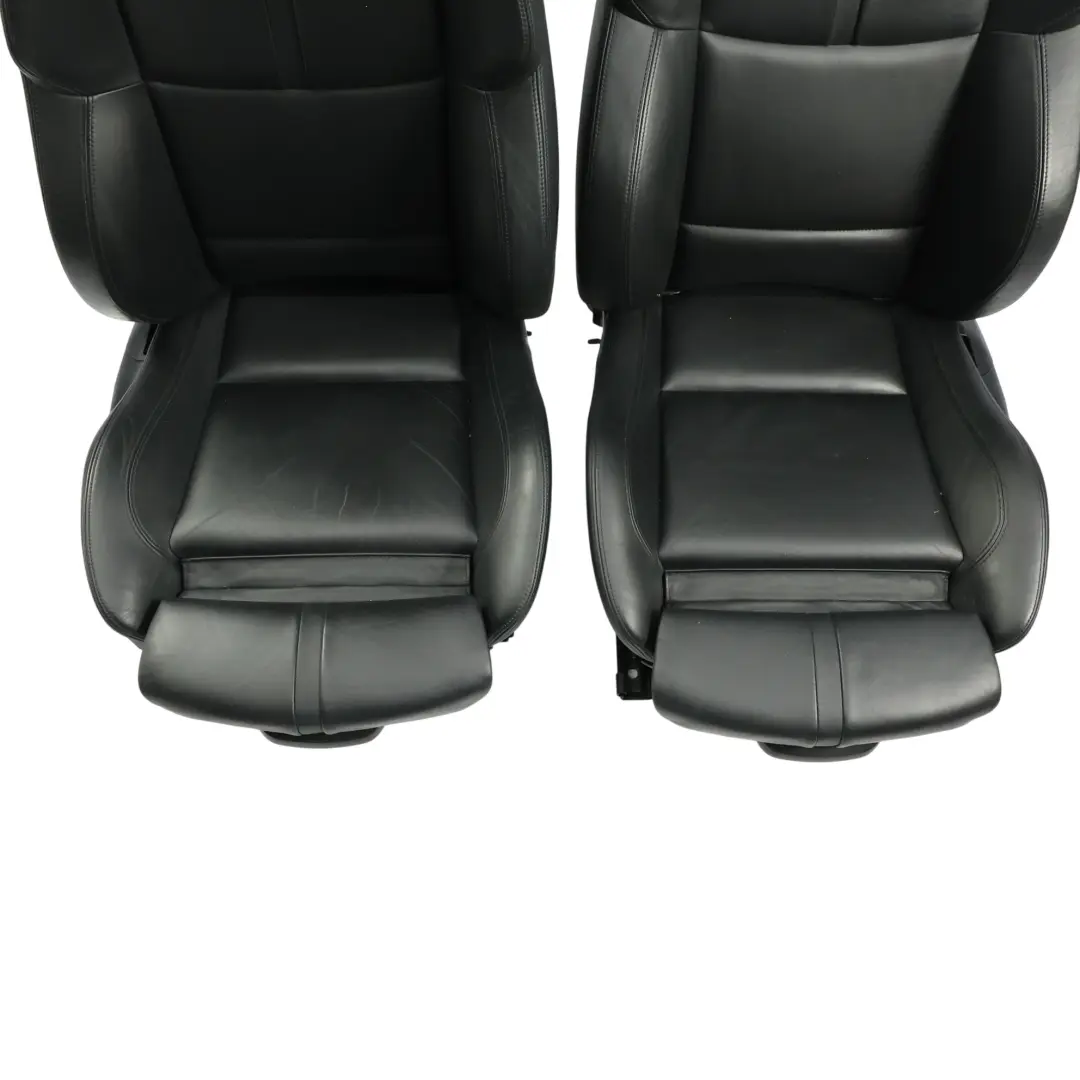 BMW E90 M3 M Sport Interior Front Seats Set Memory Full Leather Novillo Black - SKU E90-M3-SEATS-LEATHER-SET-NOVILLO-NCSW - Part number E90-M3-SEATS-LEATHER-SET-NOVILLO-NCSW