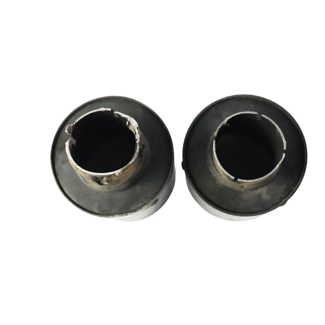 BMW E90 E91 E92 Set Puntas Escape Carbono Look M Sport - SKU E92-EXHAUST-TIP-SET - Número de pieza E92-EXHAUST-TIP-SET