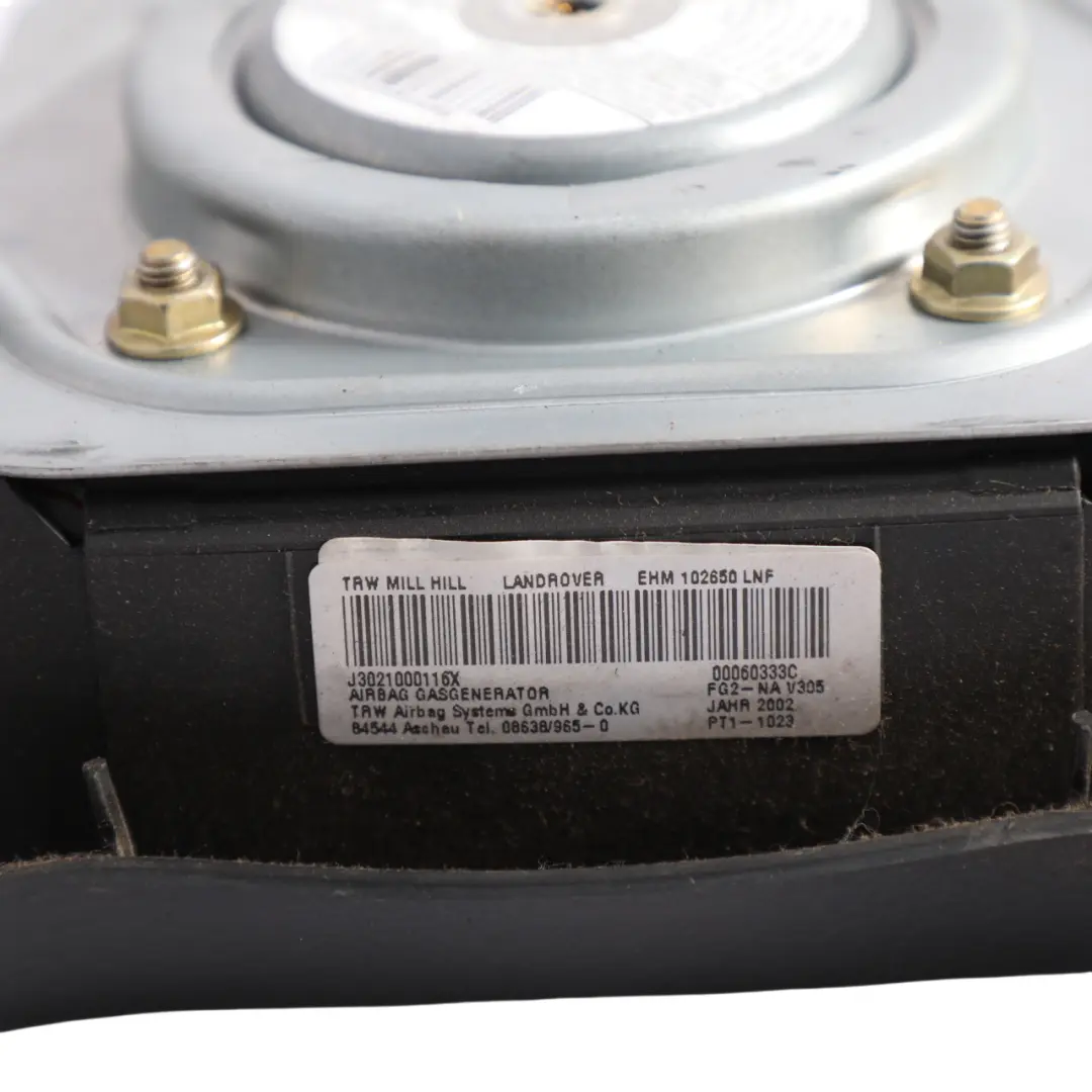 Land Rover Discovery 2 L318 Driver Steering Wheel Air Module Unit - SKU EHM102650 - Part number EHM102650