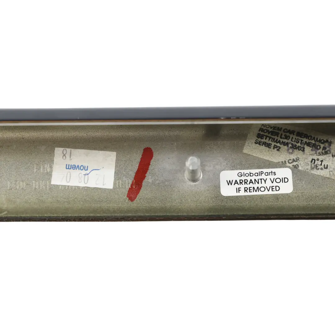 Range Rover L322 Moldura Puerta Delantera Negra Derecha - SKU EJU000022 - Número de pieza EJU000022