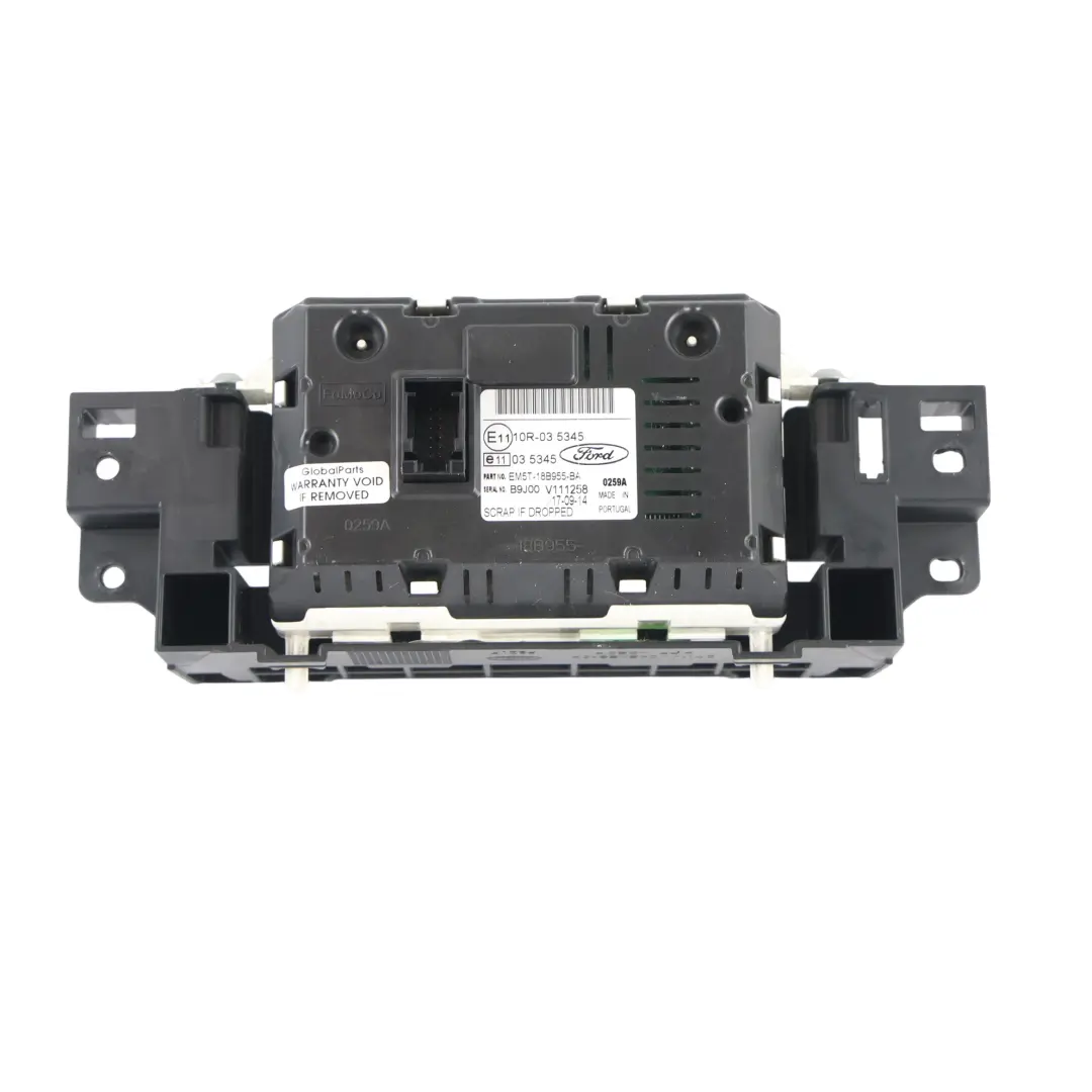 Ford Transit Connect Wyświetlacz Multifunkcyjny - SKU EM5T-18B955-BA - Numer Części EM5T-18B955-BA