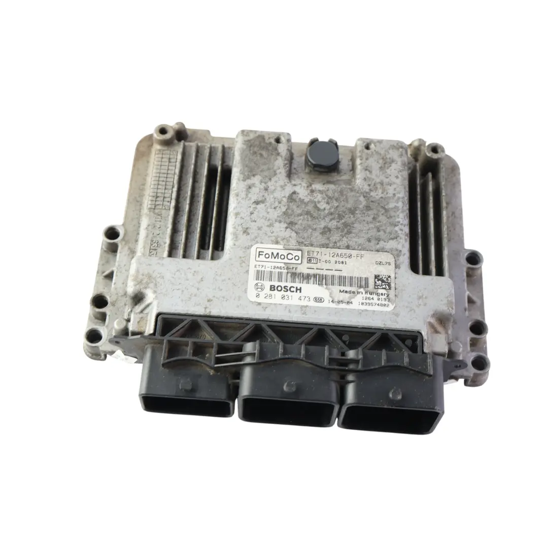 Control Unit ECU 1.5 TDCi Manual to Ford Transit Courier Engine with Part number ET71-12A650-FF Ford Transit Courier Engine Control Unit ECU 1.5 TDCi Manual - SKU ET71-12A650-FF - Part number ET71-12A650-FF