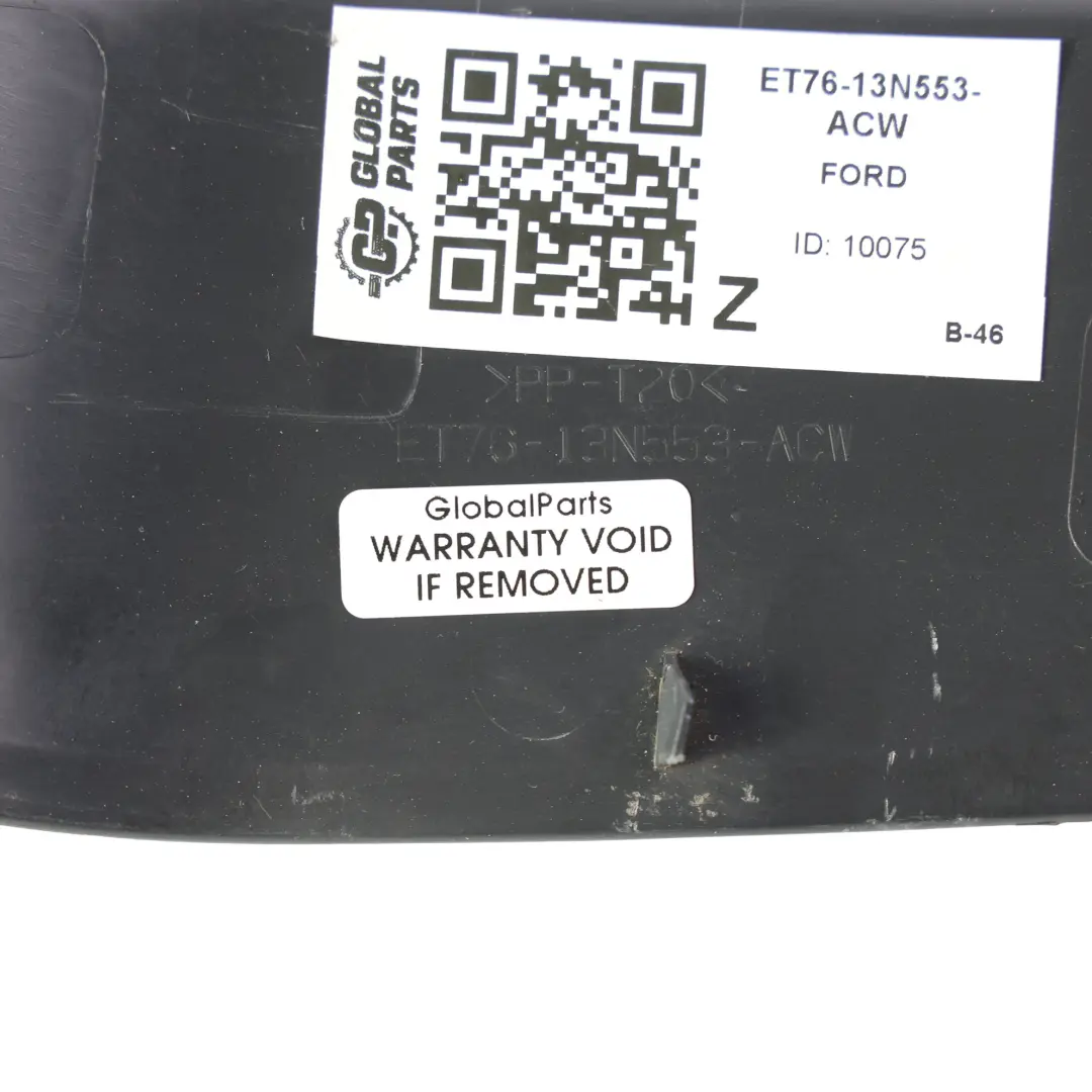 Light Cover Trim Panel Left N/S Black to Ford Transit Courier Rear with Part number ET76-13N553-ACW Ford Transit Courier Rear Light Cover Trim Panel Left N/S Black - SKU ET76-13N553-ACW - Part number ET76-13N553-ACW