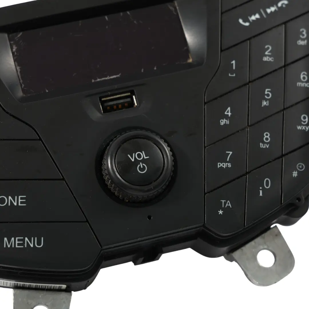 Radio Stereo Head Unit Control Panel to Ford Transit Courier with Part number ET76-18D815-CE Ford Transit Courier Radio Stereo Head Unit Control Panel - SKU ET76-18D815-CE - Part number ET76-18D815-CE