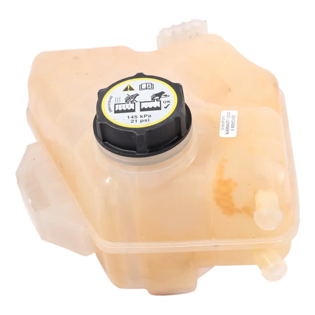 Water Coolant Expansion Tank Reservoir to Ford Transit Courier with Part number ET76-8K218-B Ford Transit Courier Water Coolant Expansion Tank Reservoir - SKU ET76-8K218-B - Part number ET76-8K218-B