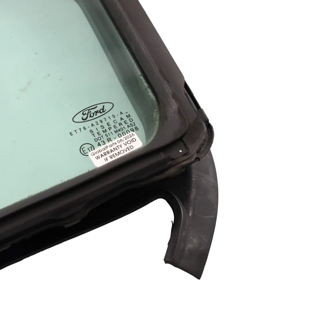 Front Door Fixed Glass Glazing Right O/S AS2 C to Ford Transit Courier with Part number ET76-A29710-A Ford Transit Courier Front Door Fixed Glass Glazing Right O/S AS2 C - SKU ET76-A29710-A - Part number ET76-A29710-A