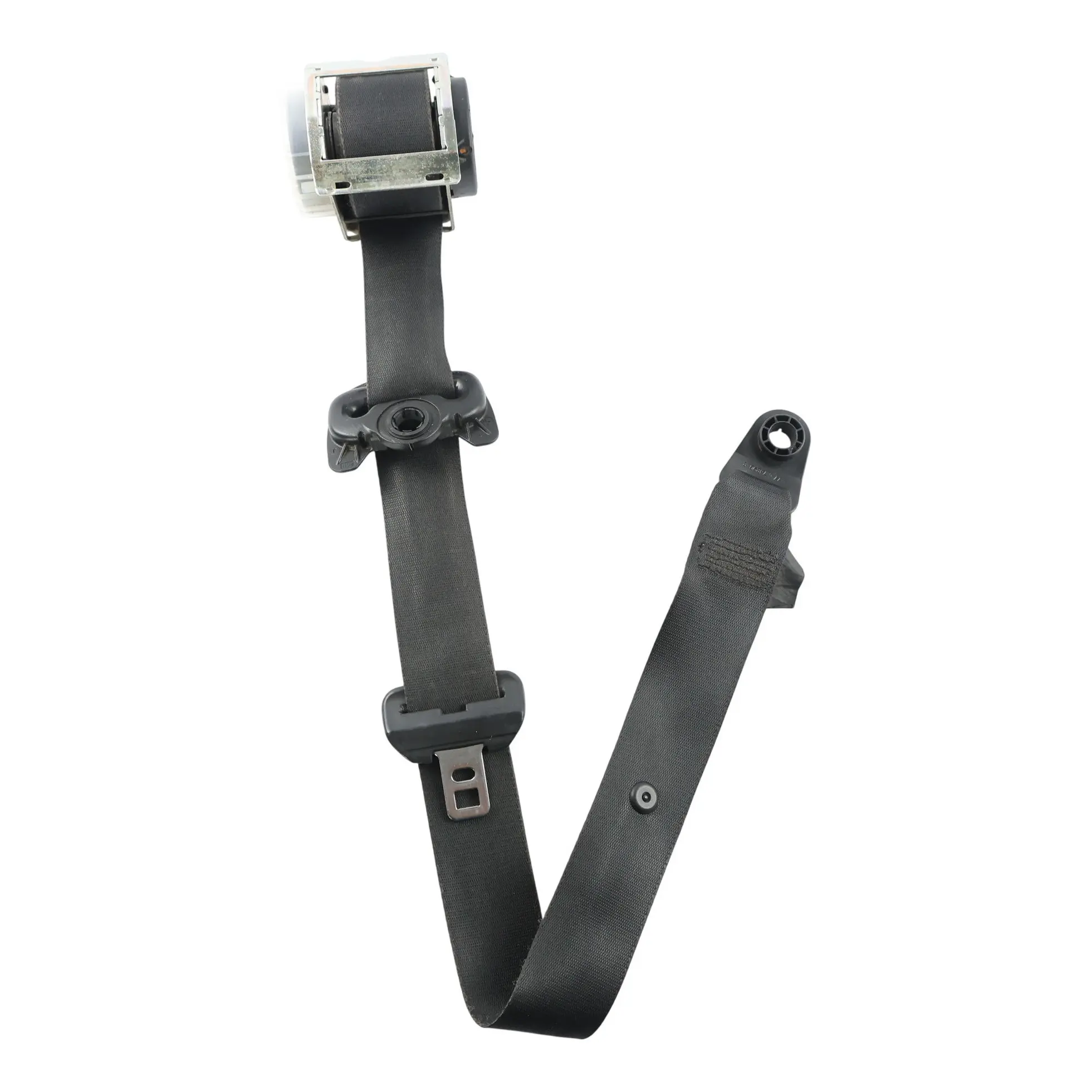 Range Rover Sport L320 Front Seat Belt Seatbelt Black Right O/S EVB500602PMA