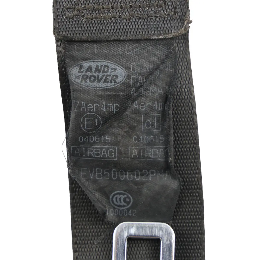 Sicherheitsgurt Vorne Schwarz Rechts für Range Rover Sport L320 mit Teilenummer EVB500602PMA Range Rover Sport L320 Sicherheitsgurt Vorne Schwarz Rechts - SKU EVB500602PMA - Teilenummer EVB500602PMA