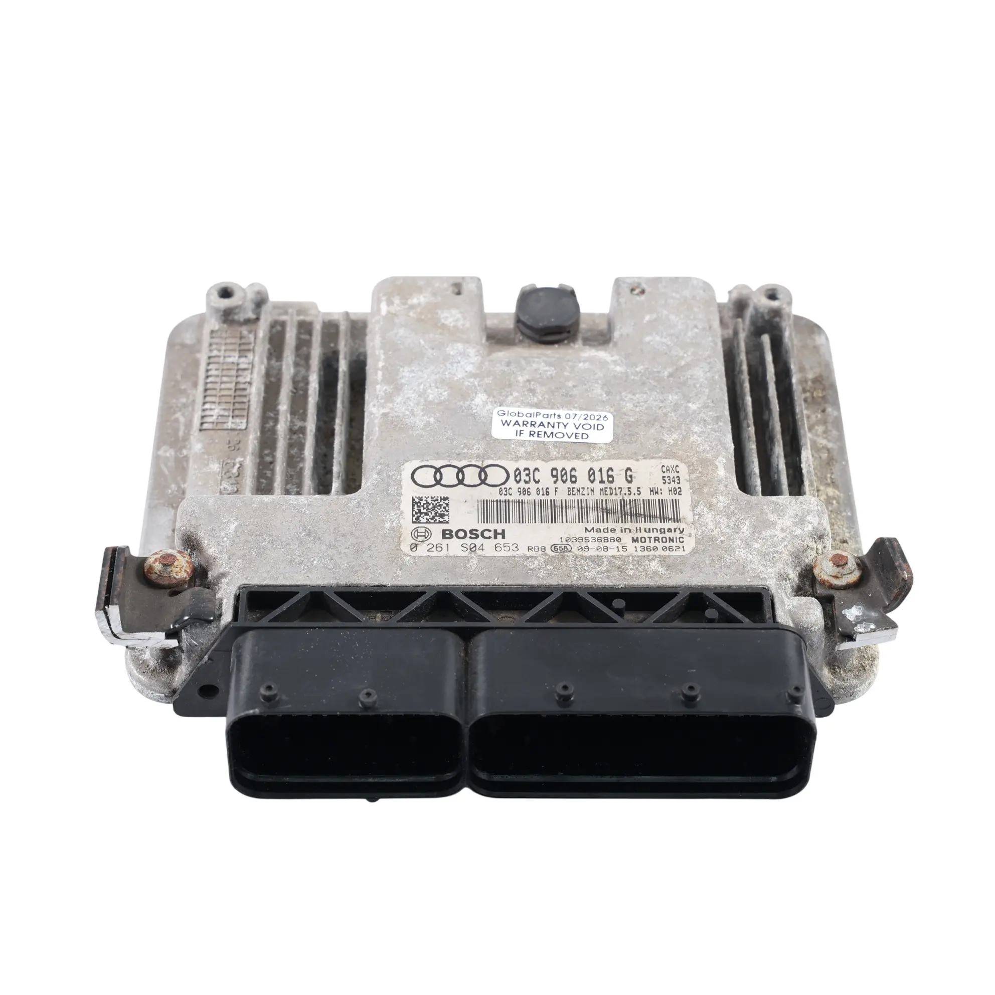 Audi A3 8P 1.4 TFSI CAXC 125HP Unidad Control Motor ECU 03C906016G Automático