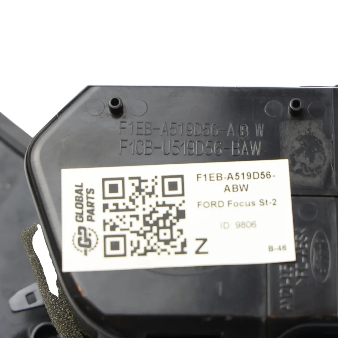 Ford Focus MK3 Vano Portaoggetti Tetto Occhiali da Sole - SKU F1EB-A519D56-ABW - Numero di parte F1EB-A519D56-ABW