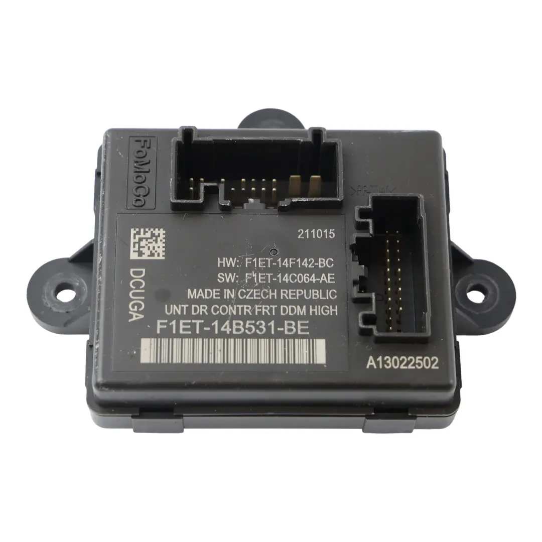 Ford Focus Mk3 Front Door Control Module Driver Side - SKU F1ET-14B531-BE - Part number F1ET-14B531-BE