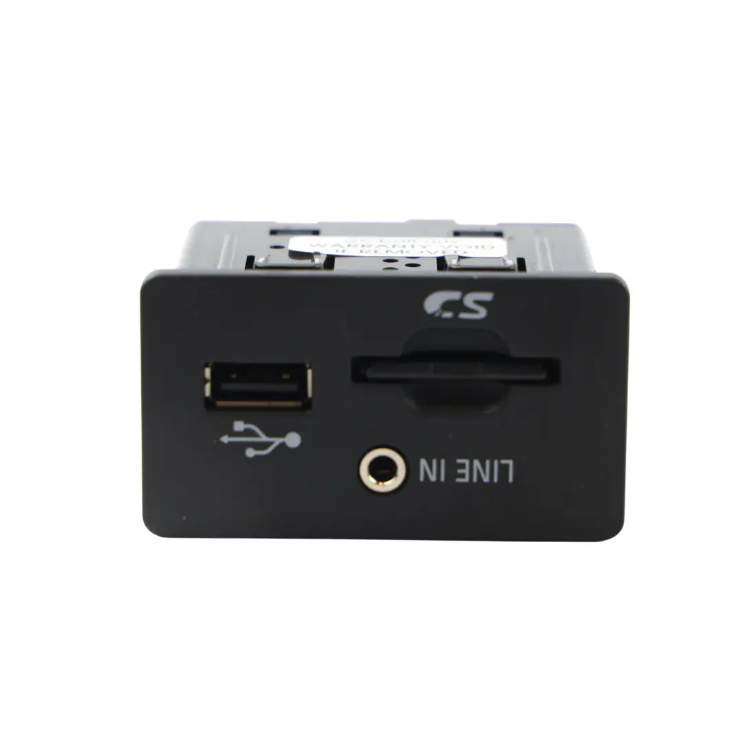 Ford Focus Mk3 USB Aux Socket Port SD Card Reader Unit - SKU F1ET-14F014-AA - Part number F1ET-14F014-AA