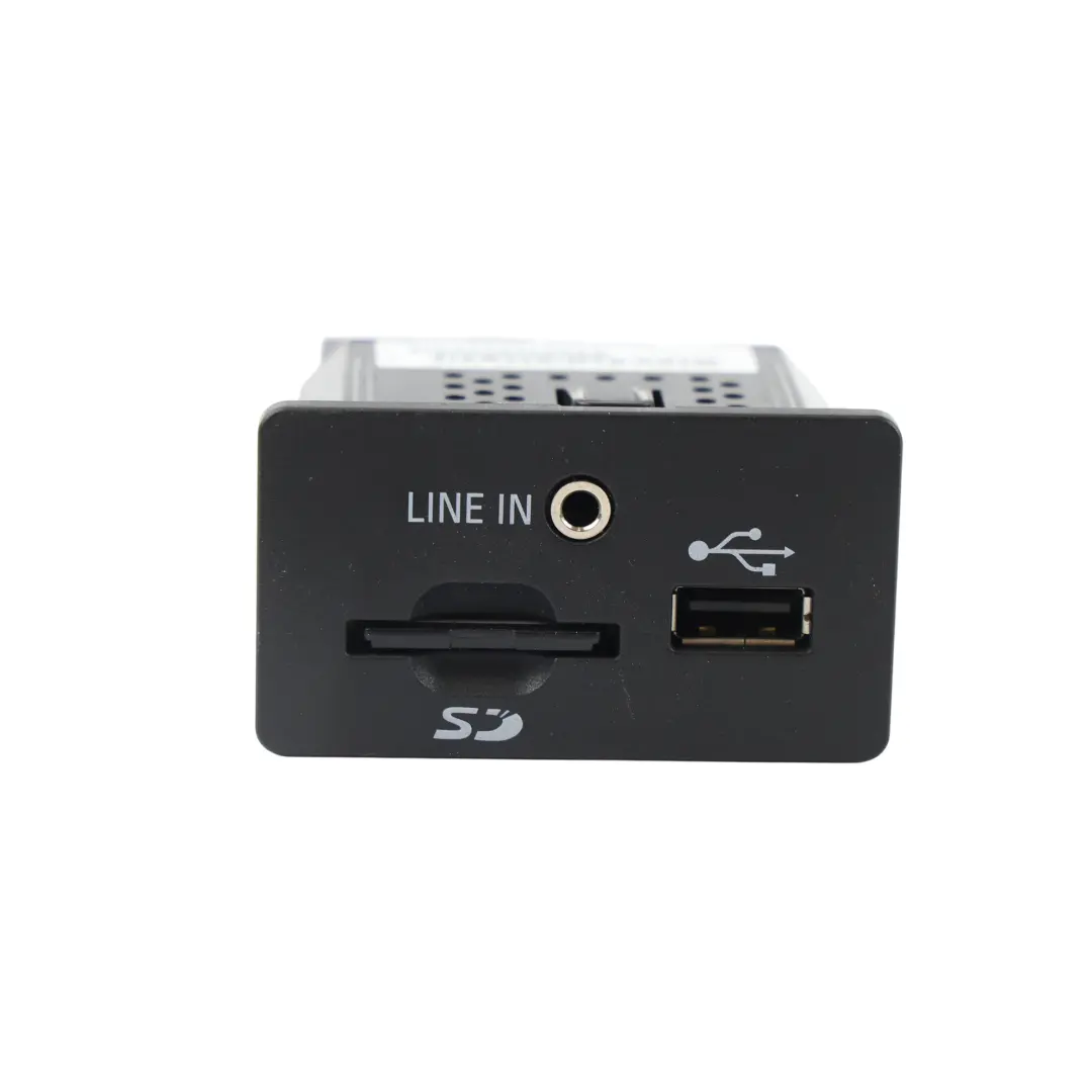 Ford Focus Mk3 USB Aux Socket Port SD Card Reader Unit - SKU F1ET-14F014-AA - Part number F1ET-14F014-AA