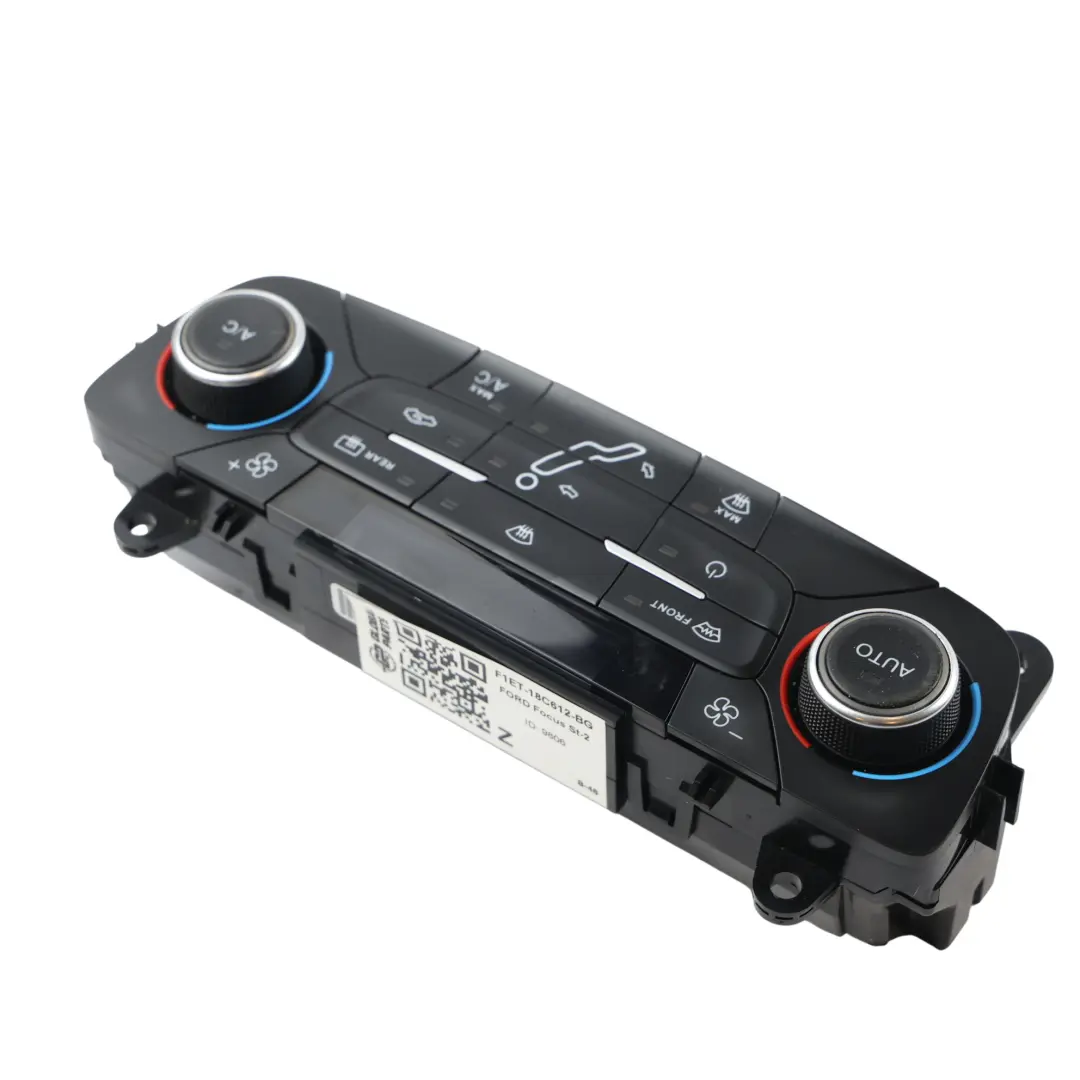 Ford Focus MK3 Pannello Controllo Climatizzatore Interruttore AC - SKU F1ET-18C612-BG - Numero di parte F1ET-18C612