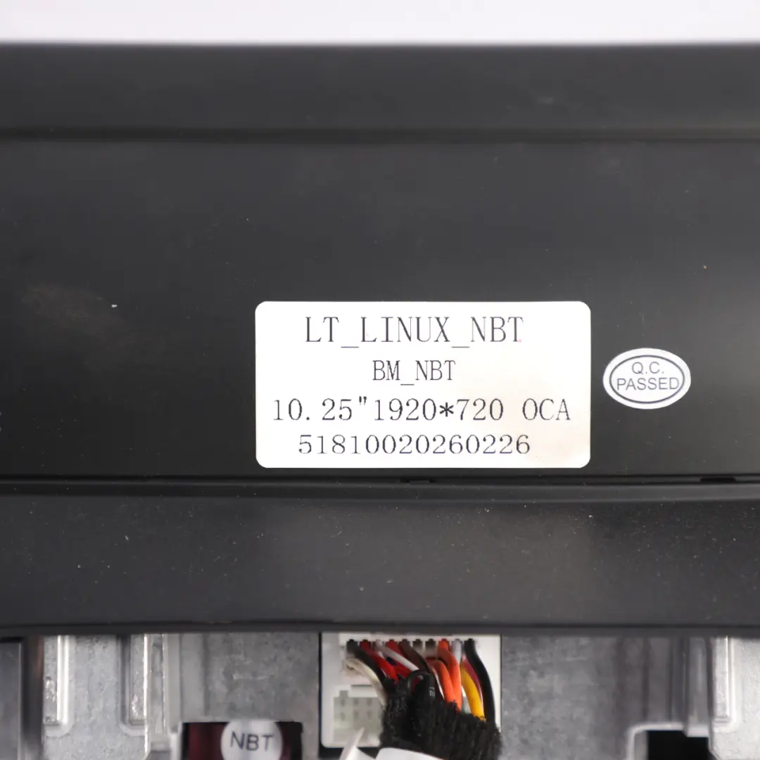 On-Board Screen Information Display Touch Monitor 10,25" Linux NBT to BMW F20 F21 with Part number F20-LT-LINUX-NBT BMW F20 F21 On-Board Screen Information Display Touch Monitor 10,25" Linux NBT - SKU F20-LT-LINUX-NBT - Part number F20-LT-LINUX-NBT