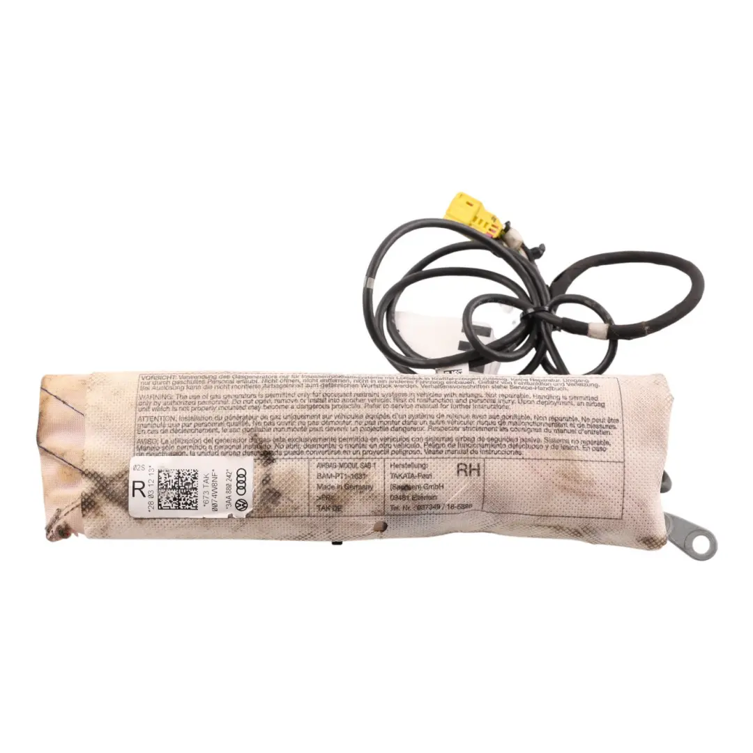 Volkswagen VW Passat B7 Front Seat Air Module SRS Right O/S - SKU 3AA880242A - Part number 3AA880242A