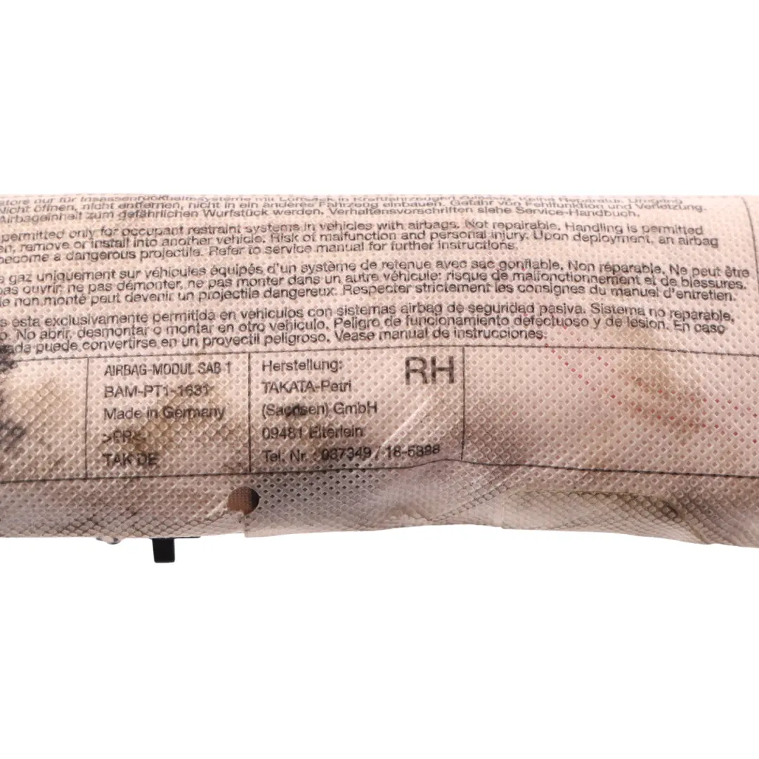 Volkswagen VW Passat B7 Front Seat Air Module SRS Right O/S - SKU 3AA880242A - Part number 3AA880242A