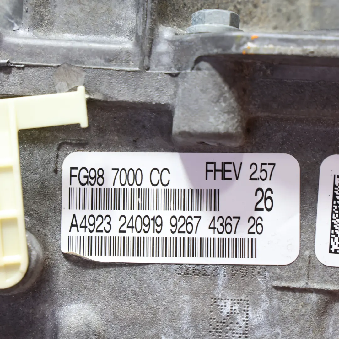 Ford Mondeo MK5 2.0 Hybrid Caja Cambios Automática ECVT GARANTÍA - SKU FG98-7000-CC - Número de pieza FG98-7000-CC
