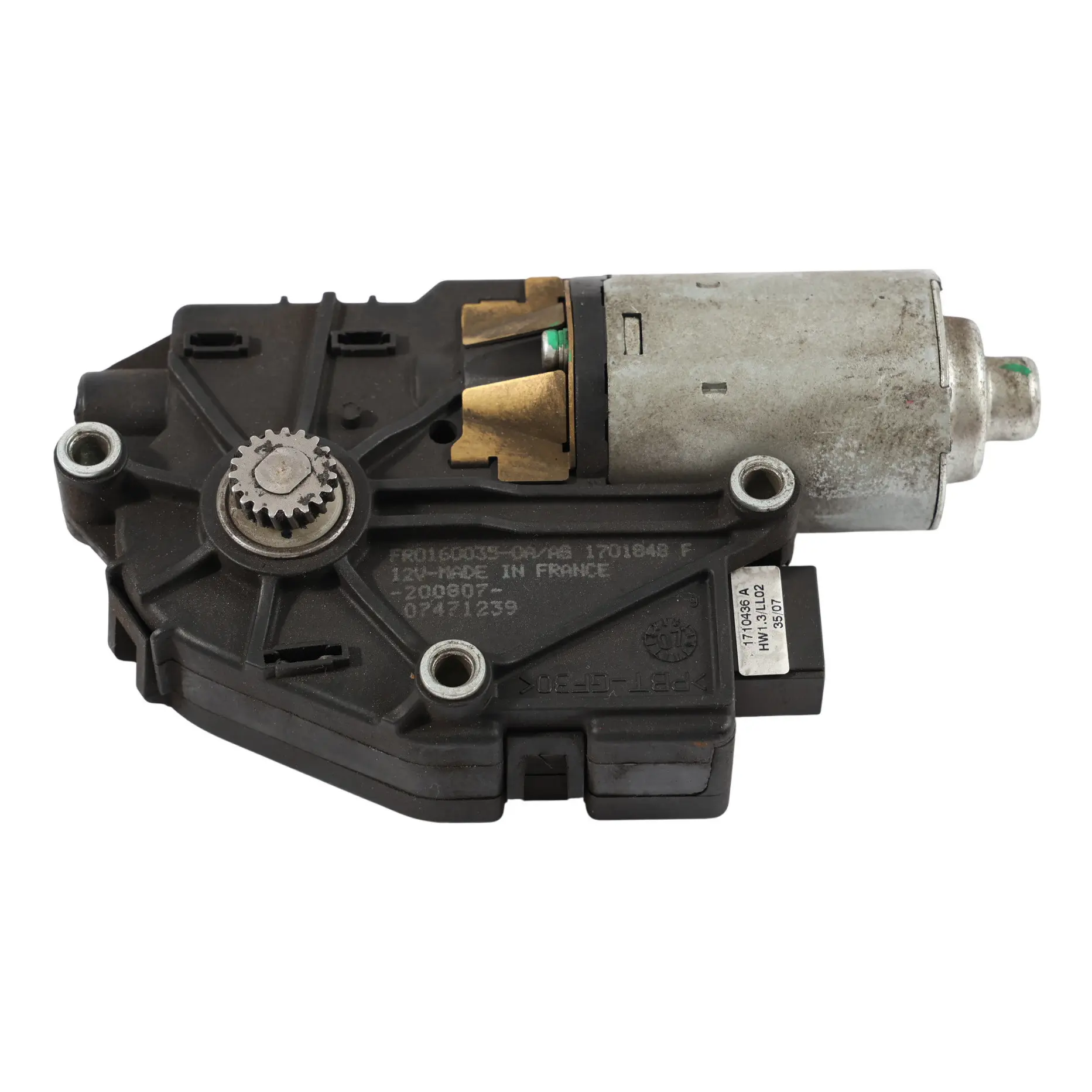 Peugeot 207 Elektrisch Schiebedach Motor Einheit 12V FR0160035