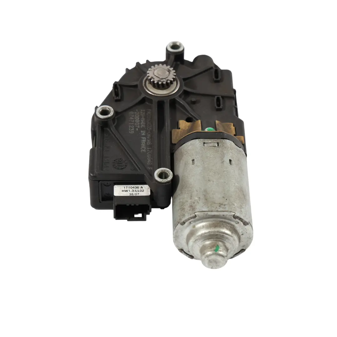 Peugeot 207 Electric Sunroof Sun Roof Motor Unit 12V - SKU FR0160035 - Part number FR0160035