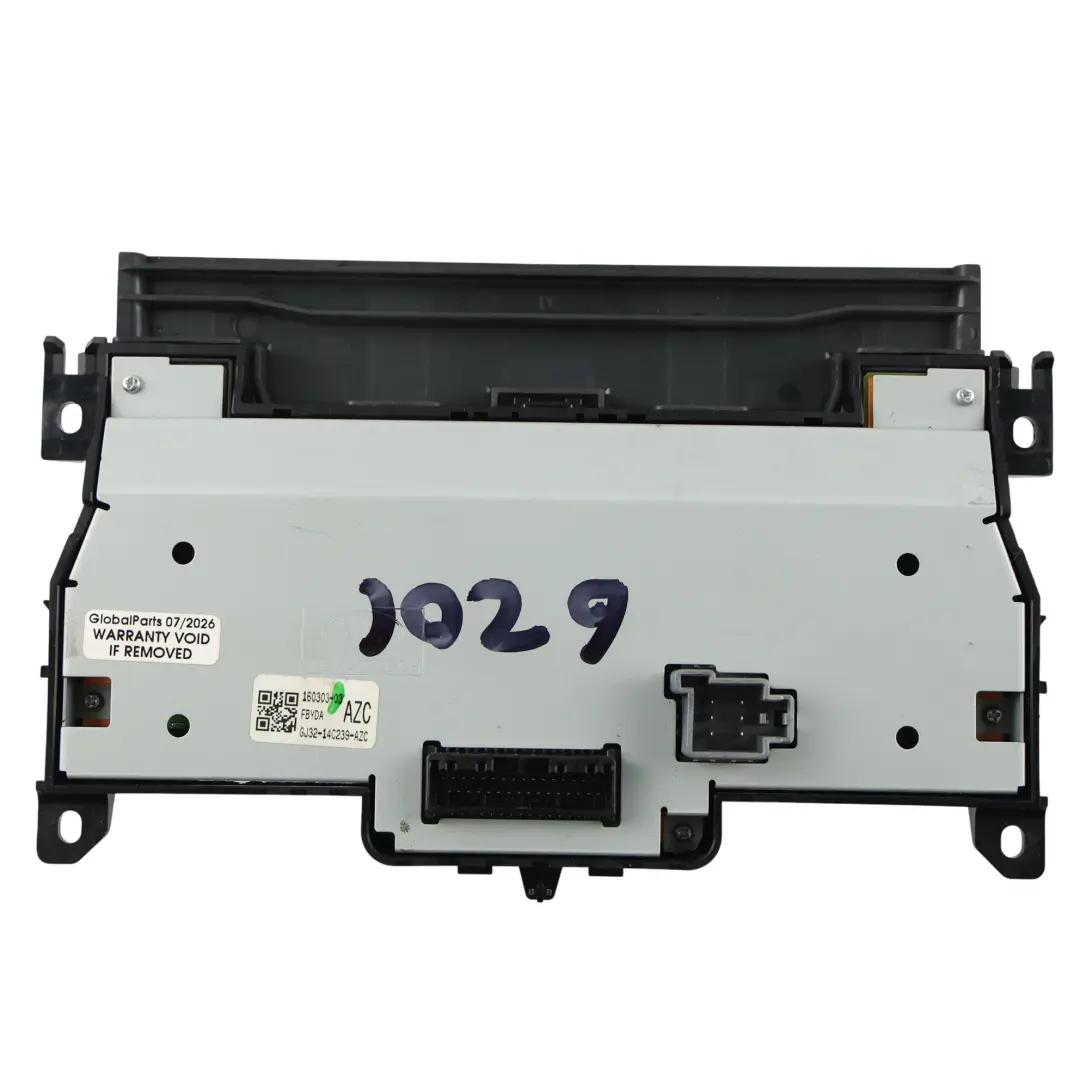 Land Rover Range Rover Evoque L538 AC Heater Control Panel - SKU GJ32-14C239-AZC - Part number GJ32-14C239-AZC