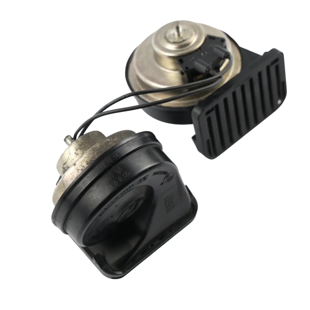 MK8 Electric Twin Dual Horn Signal Unit to Ford Transit with Part number GK2T-13A803-AC Ford Transit MK8 Electric Twin Dual Horn Signal Unit - SKU GK2T-13A803-AC - Part number GK2T-13A803-AC