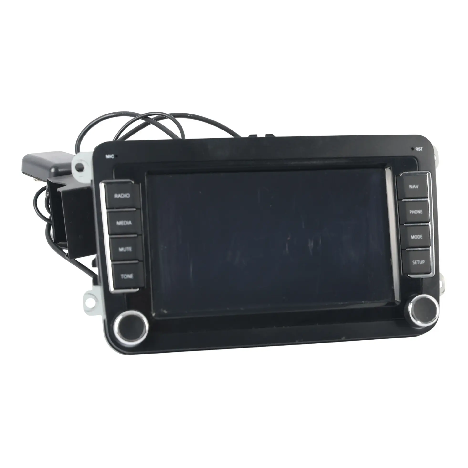 VW Golf Mk5 Mk6 Passat B6 B7 Car Radio Display MMI Multimedia Touch Screen 7" 
