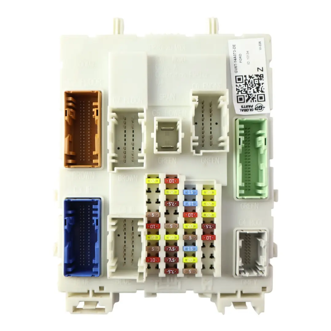 MK2 Focus MK3 Karosserie Steuergerät BCM ECU für Ford Transit Connect mit Teilenummer GV6T-14A073-DE Ford Transit Connect MK2 Focus MK3 Karosserie Steuergerät BCM ECU - SKU GV6T-14A073-DE - Teilenummer GV6T-14A073-DE