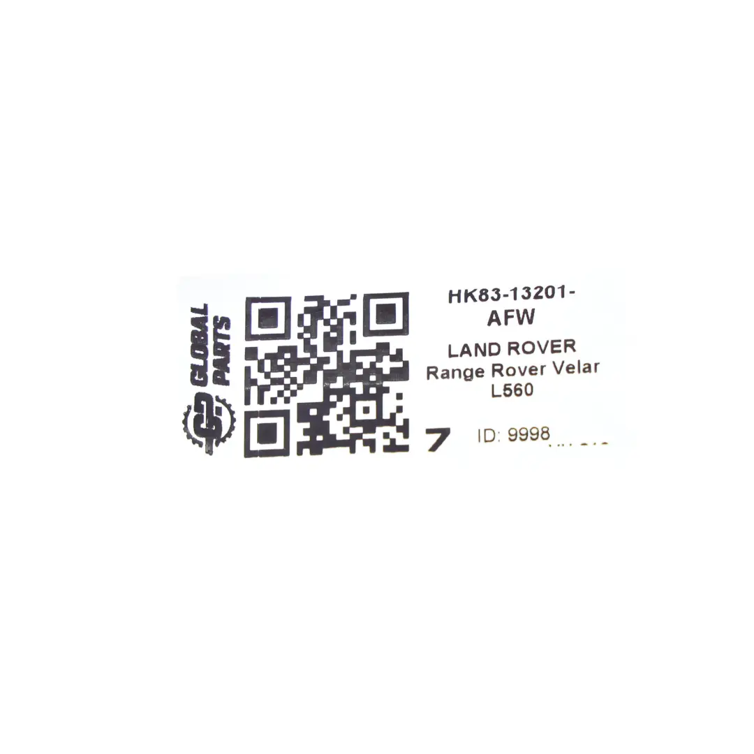 Front Sill Strip Moulding Trim Left N/S to Range Rover Velar L560 with Part number HK83-13201-AFW Range Rover Velar L560 Front Sill Strip Moulding Trim Left N/S - SKU HK83-13201-AFW - Part number HK83-13201-AFW