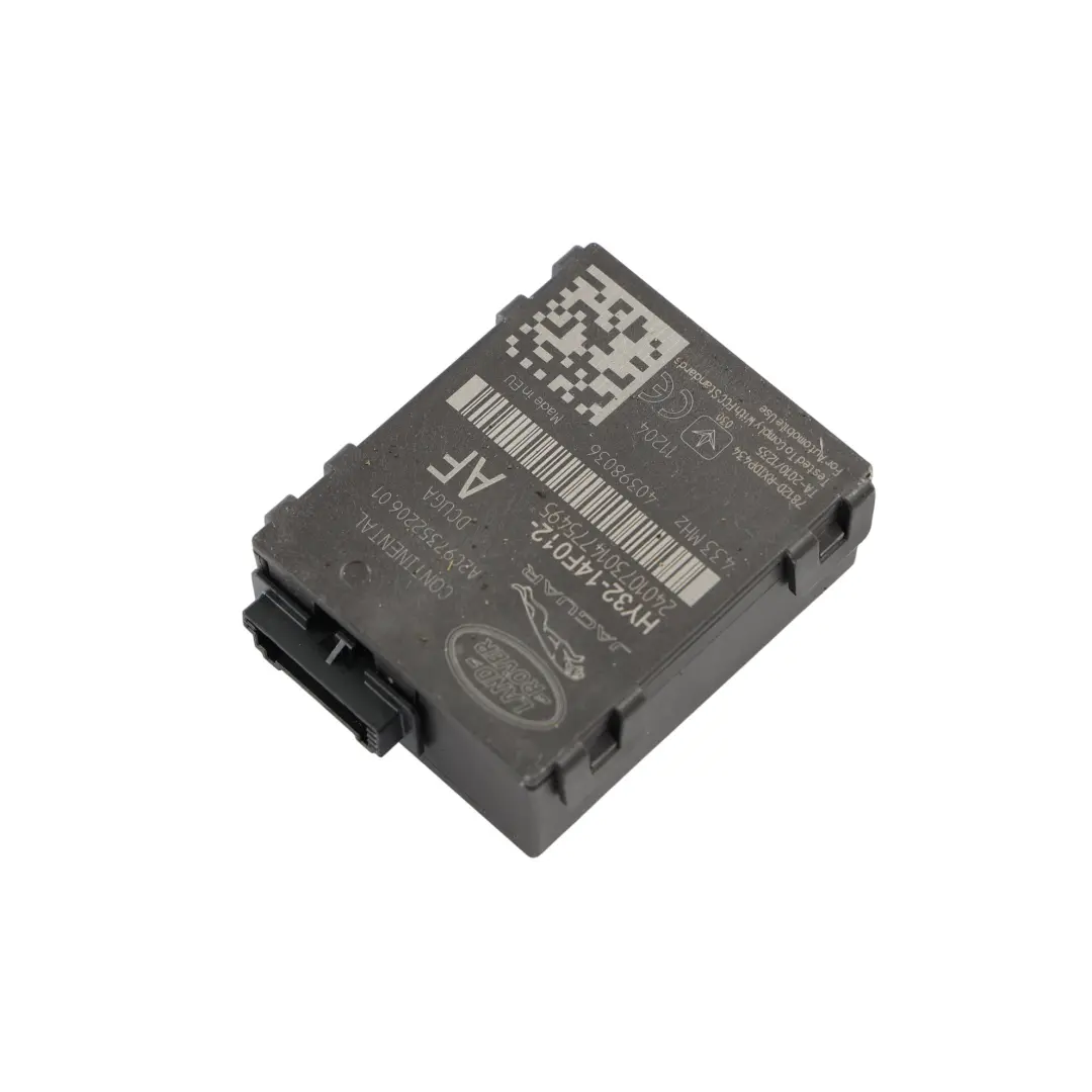 Tyre Pressure Control Module Unit to Range Rover Sport L494 Rear with Part number HY32-14F012-AF Range Rover Sport L494 Rear Tyre Pressure Control Module Unit - SKU HY32-14F012-AF - Part number HY32-14F012-AF