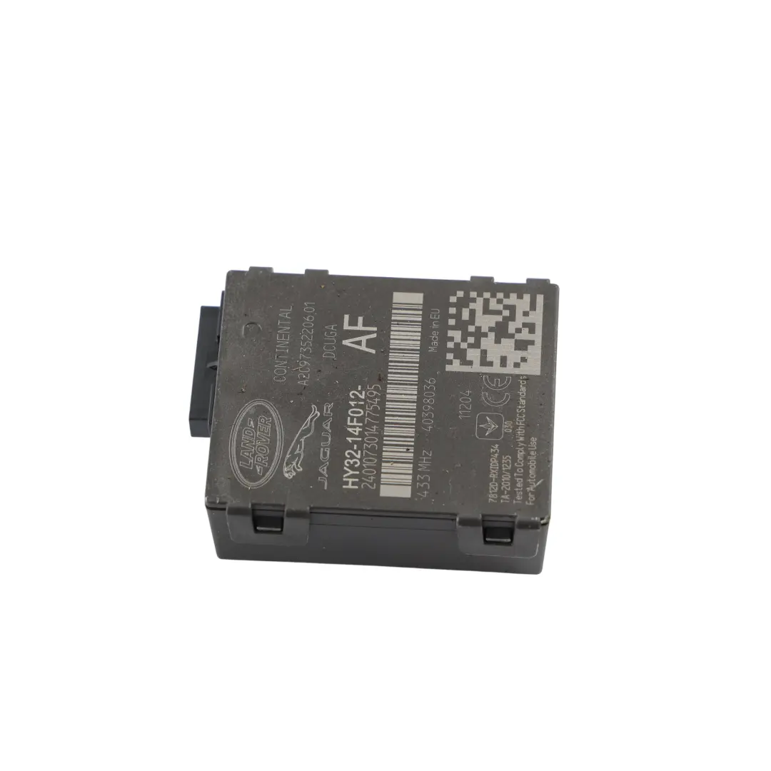 Tyre Pressure Control Module Unit to Range Rover Sport L494 Rear with Part number HY32-14F012-AF Range Rover Sport L494 Rear Tyre Pressure Control Module Unit - SKU HY32-14F012-AF - Part number HY32-14F012-AF