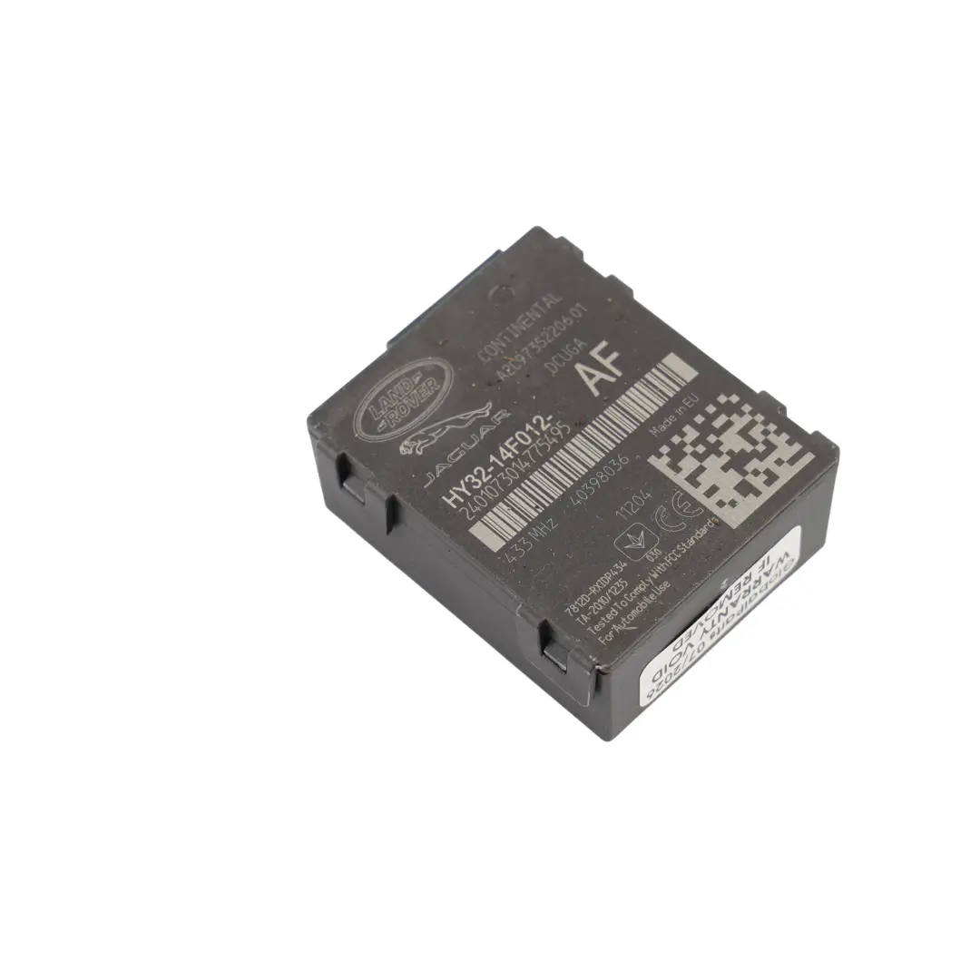 Tyre Pressure Control Module Unit to Range Rover Sport L494 Rear with Part number HY32-14F012-AF Range Rover Sport L494 Rear Tyre Pressure Control Module Unit - SKU HY32-14F012-AF - Part number HY32-14F012-AF