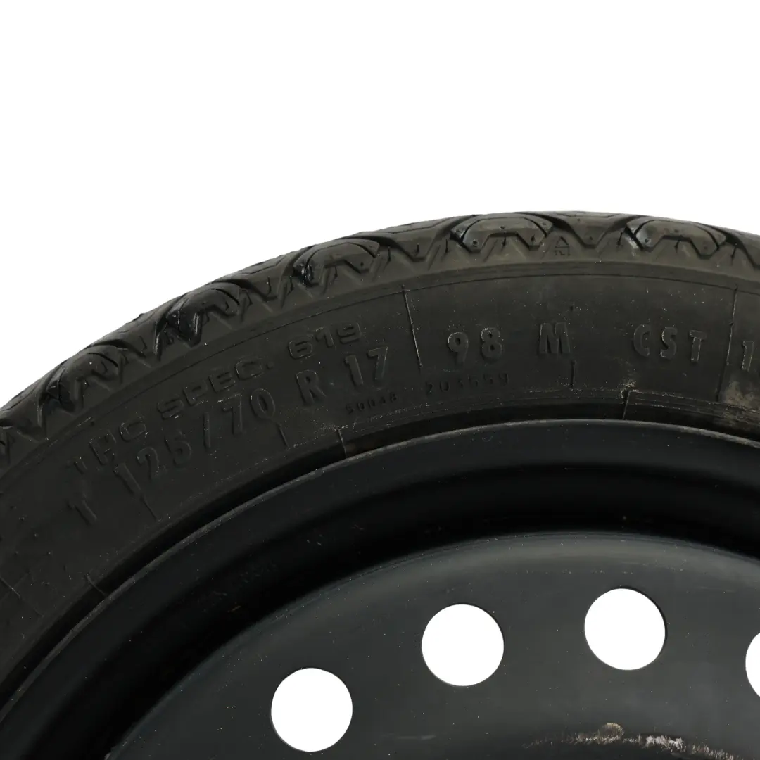 Opel Insignia A Koło Dojazdowe Zapasowe 17" 4J ET:41 125/70 - SKU INSIGNIA-A-SPARE-WHEEL - Numer Części INSIGNIA-A-SPARE-WHEEL