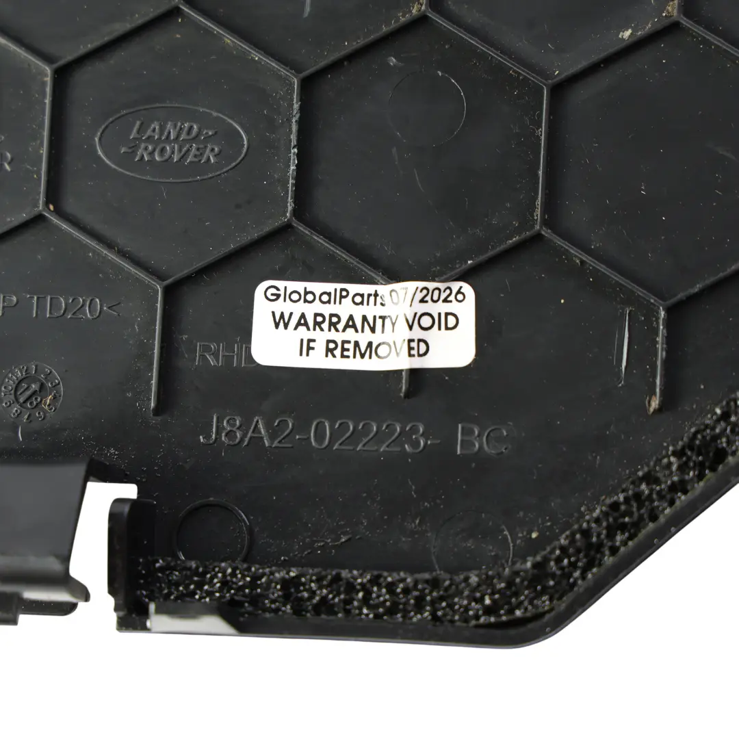 Land Rover Velar L560 Cubierta Rejilla Limpiaparabrisas Izquierda - SKU RHD-LR093091 - Número de pieza J8A2-02223-BC