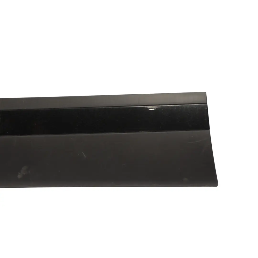 Range Rover Velar L560 Lower Door Moulding Front Left N/S Santorini Black - 820 - SKU J8A2-21065-A-SAB - Part number J8A2-21065-A