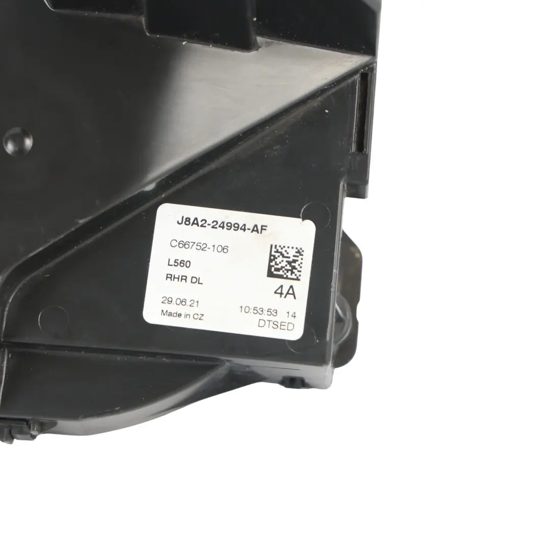 Door Lock Catch Latch Right O/S to Range Rover Velar L560 Rear with Part number J8A2-24994-AF Range Rover Velar L560 Rear Door Lock Catch Latch Right O/S - SKU J8A2-24994-AF - Part number J8A2-24994-AF