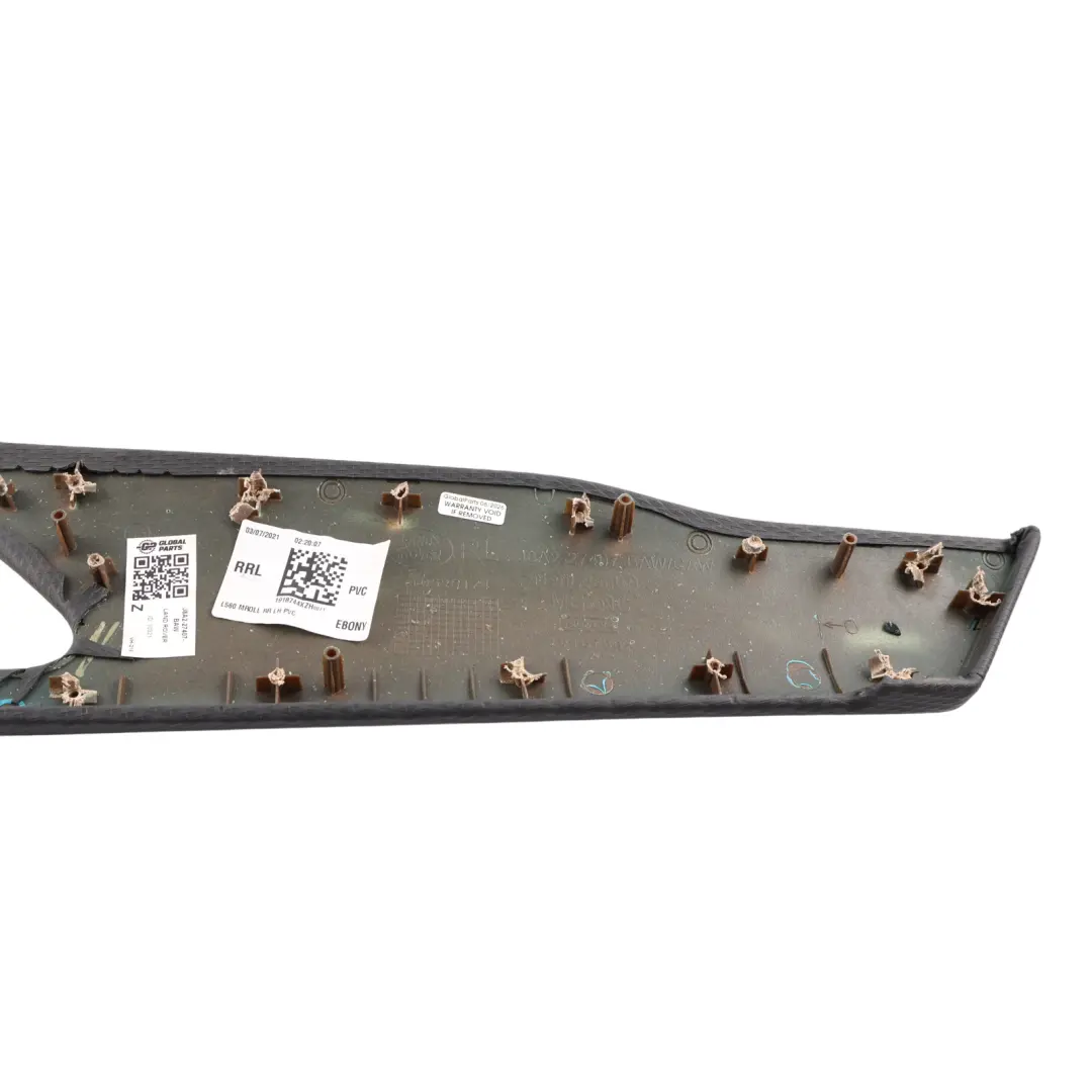 Range Rover L560 Rear Door Card Handle Surround Trim Left N/S - SKU J8A2-27407-BAW - Part number J8A2-27407-BAW