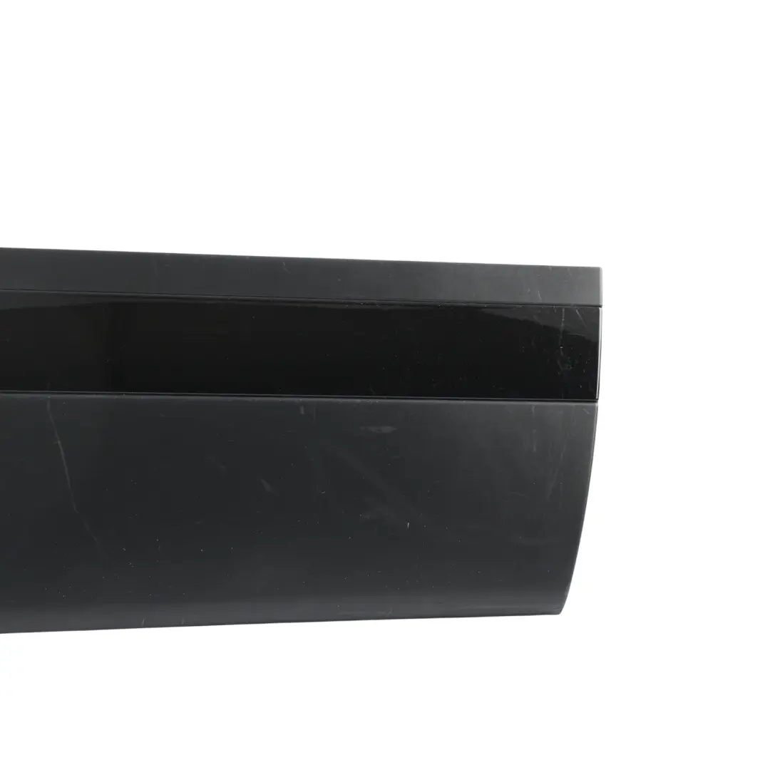 Range Rover Velar L560 Door Moulding Trim Rear Right O/S Santorini Black - 820 - SKU J8A2-274A48-A-SAB - Part number J8A2-274A48-A