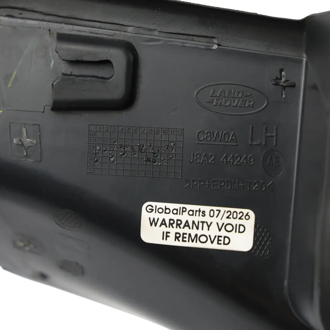 Land Rover Range Rover Velar L560 Tailgate Hinge Trim Rear Left - SKU J8A2-44249-AE - Part number J8A2-44249-AE