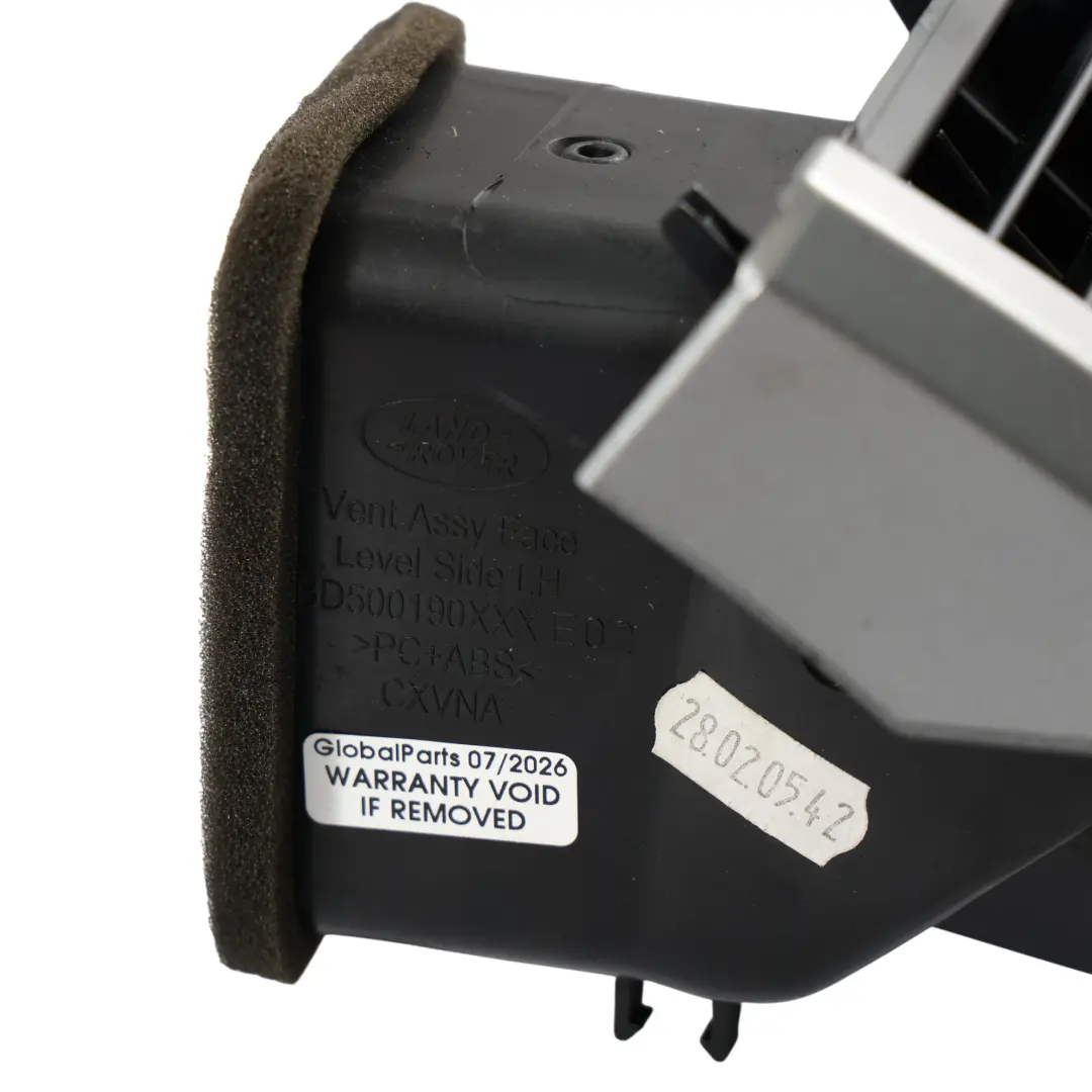 Land Rover Range Rover Sport L320 Dashboard Air Vent Trim Left N/S - SKU JBD500190 - Part number JBD500190