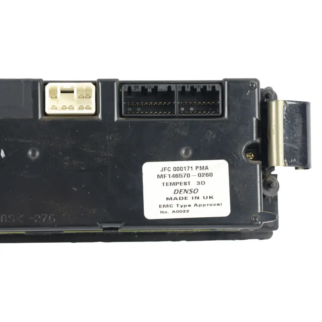 Conditioning A/C Control Panel to Land Rover Discovery 2 L318 Air with Part number JFC000171PMA Land Rover Discovery 2 L318 Air Conditioning A/C Control Panel - SKU JFC000171PMA - Part number JFC000171PMA